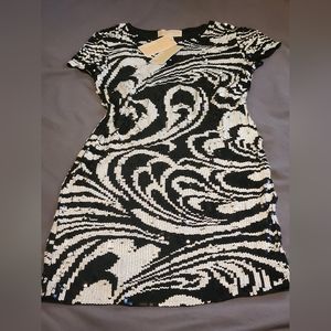 Michael Kors Sequin Jersey Dress